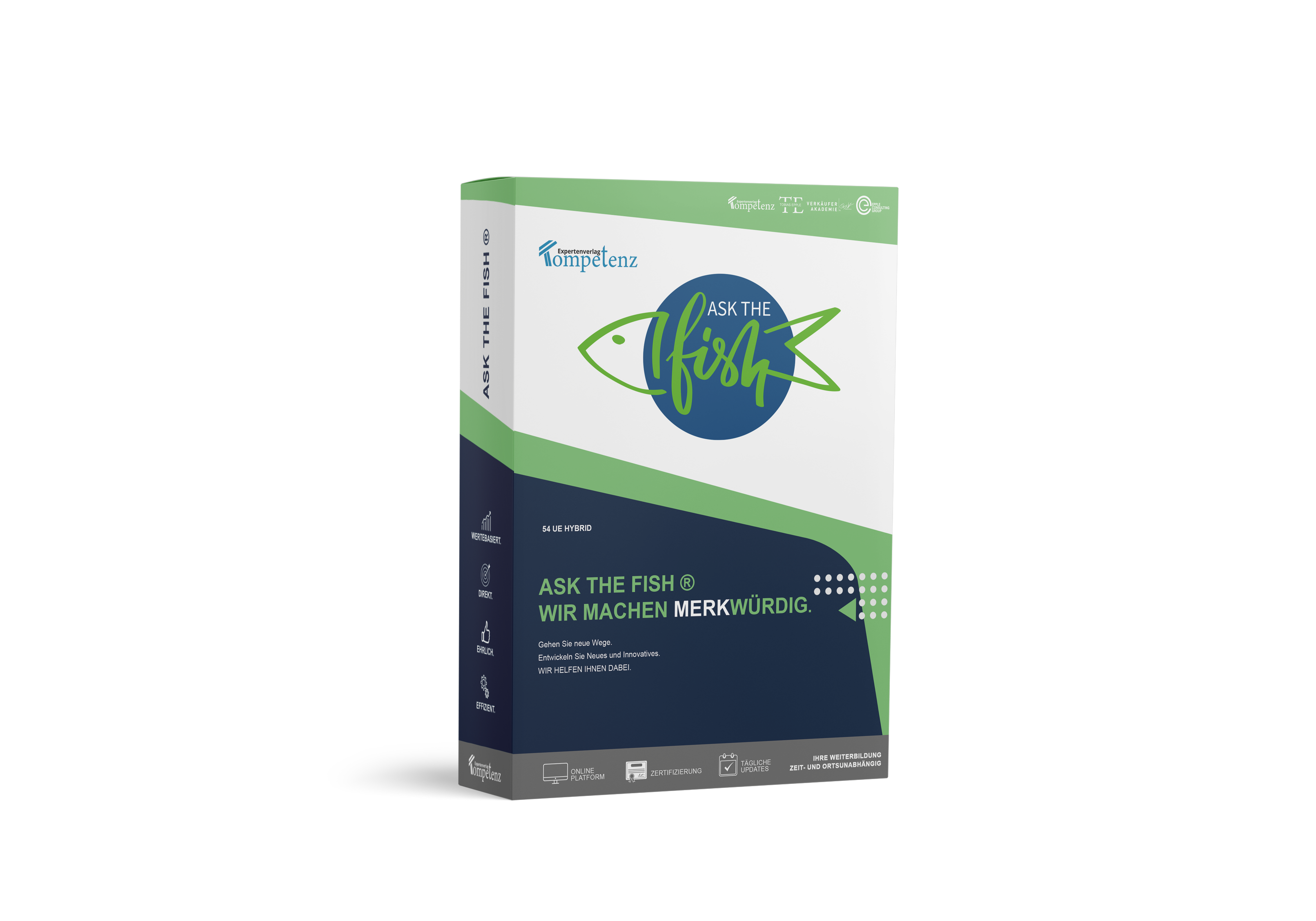 Mockup des individuellen Coachings Ask the fish